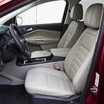 an interior shot of a ford escape 