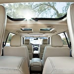 interior shot of a ford flex 